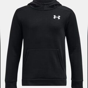 NWT Boys Youth Extra Small Under Armour Fleece Graphic Pullover Hoodie